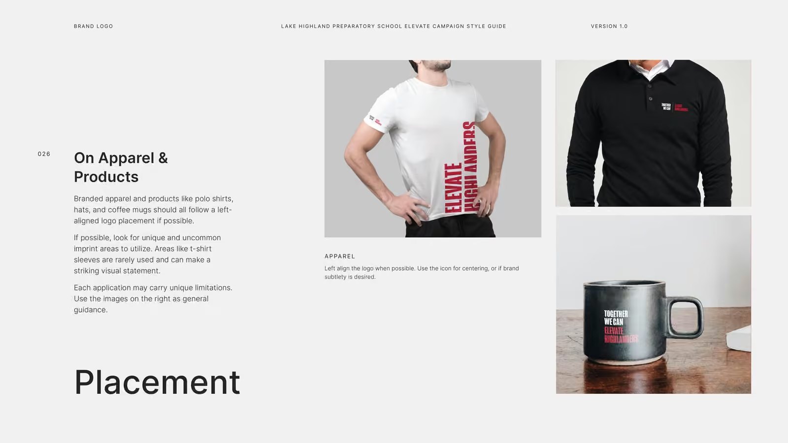 Apparel and goods.