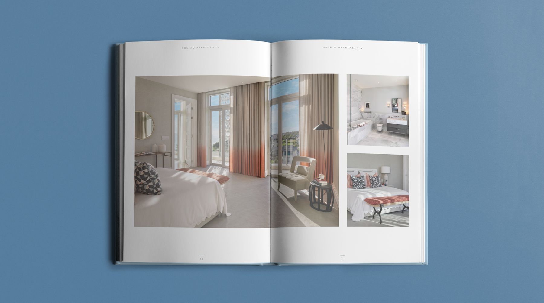 Spread: the interiors.