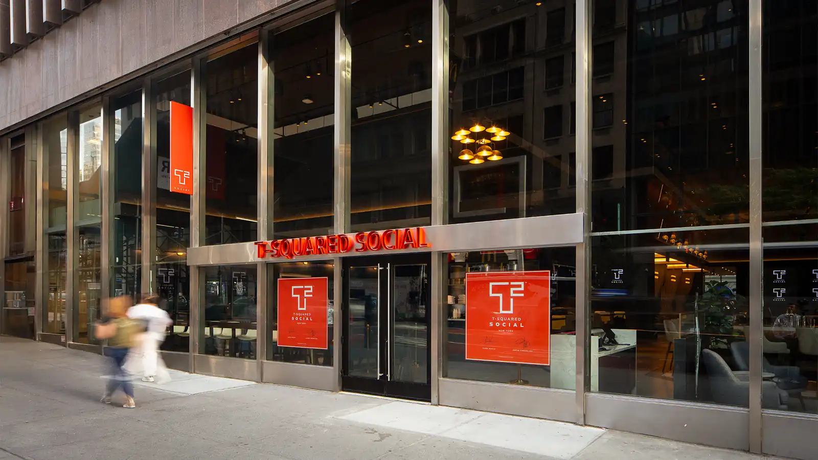 The Midtown flagship, with the founders' signatures in the window.